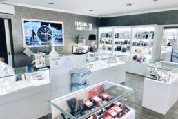forgioli gioielli monitor interno marketing display verona