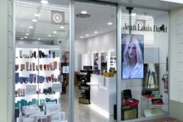 jean louis david monitor da vetrina marketing display verona