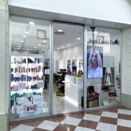 jean louis david monitor da vetrina marketing display verona