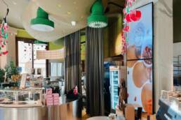 marketing display verona gelateria jurri legnago videowall