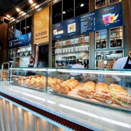 marketing display verona gelateria godo montenegro videowall