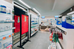 Installazione monitor pubblicitari per negozi - Marketing Display