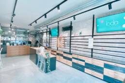 loda centro ottico monitor da interno marketing display verona