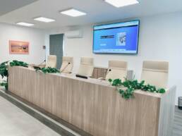 Consorzio Cooperative Pescatori del Polesine Rovigo monitor da interno marketing display