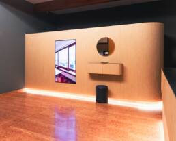 Installazione monitor da interno per DOMUS - Marketing Display - Verona