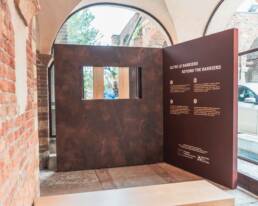 Installazione monitor touchscreen - Chiese Vive Chiesa di San Fermo a Verona - Marketing Display Verona