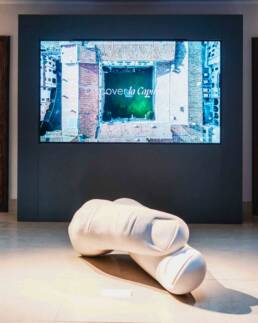 Monitor da interno per biblioteca capitolare di Verona - Marketing Display