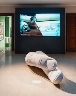 Monitor da interno per biblioteca capitolare di Verona - Marketing Display